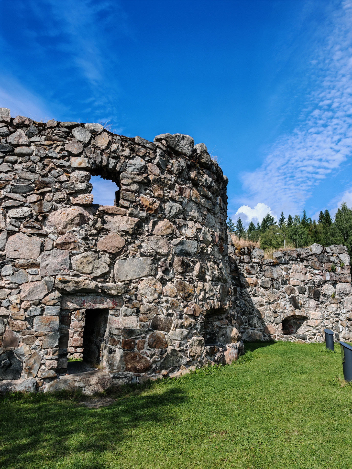 Kajaanin rauniolinna. Brahenkatu 1, Kajaani