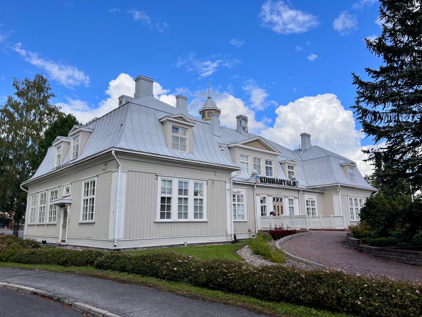 Punkalaidun. Punkalaitumen kunnantalo.