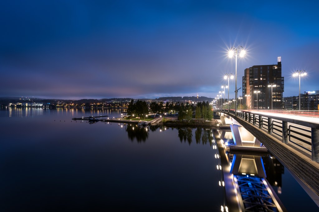 Kuokkalan silta, Jyväskylä. Visit Jyväskylä Region. Photo: Atacan Ergin